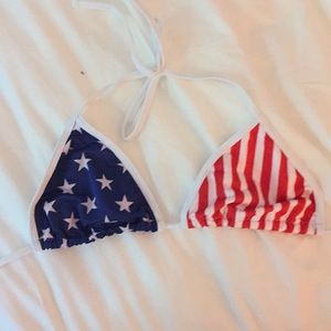Stars and Stripes Bikini Top